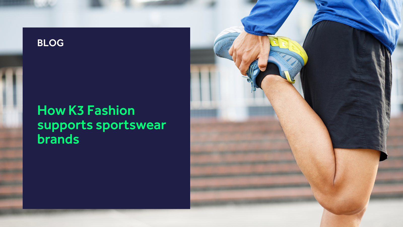 How K3 Fashion supports sportswear brands blog header